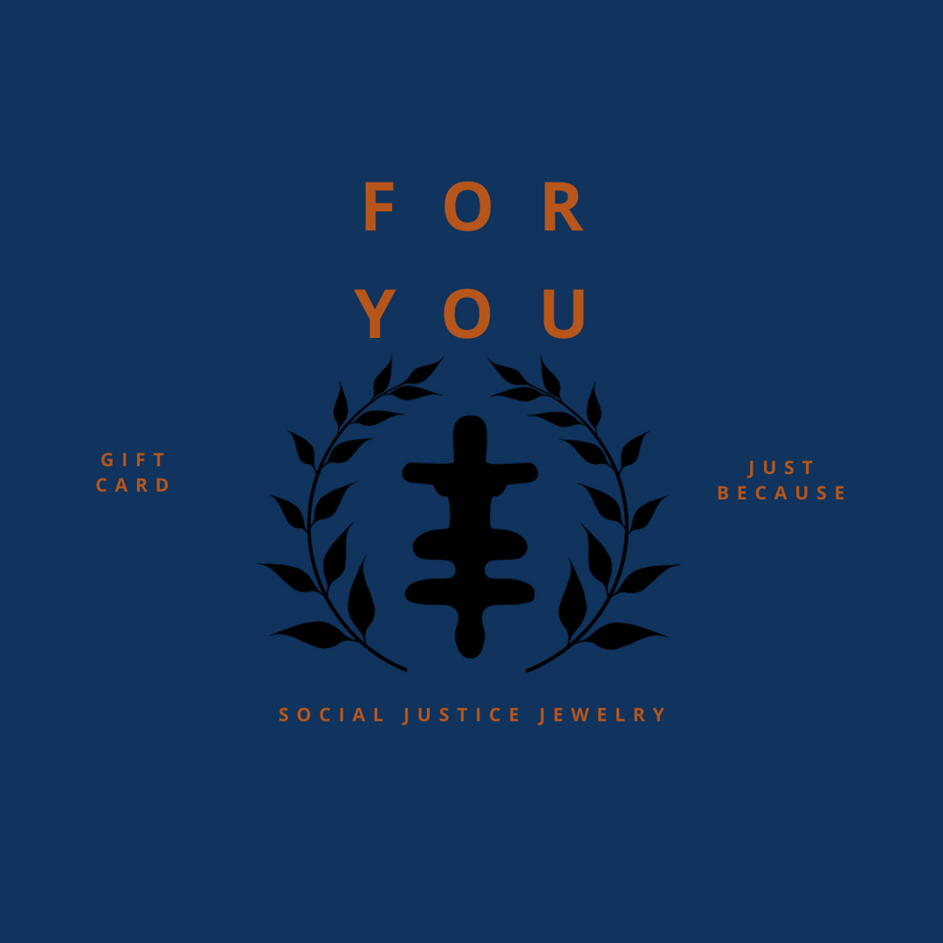 Social Justice Jewelry Gift Card