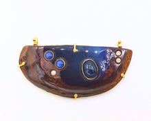 Load image into Gallery viewer, Cosmic Cliffs Opal Pendant