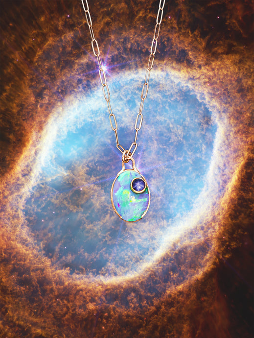 Southern Ring Nebula Pendant