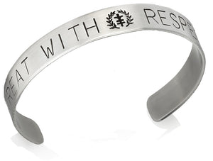 Social Justice Jewelry Stainless Steel Cuff Bracelet