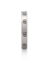 Load image into Gallery viewer, Skinny Power of Peace Logo Stainless Steel Cuff Bracelet